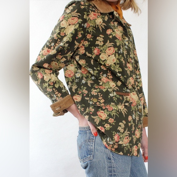 VINTAGE Ralph Lauren | L | Floral English Garden Barn Jacket - Picture 2 of 8
